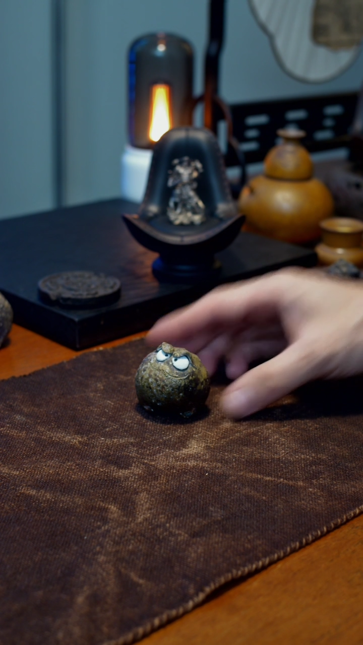 【闪购商品】手捏金蟾茶宠柴烧陶泥手作