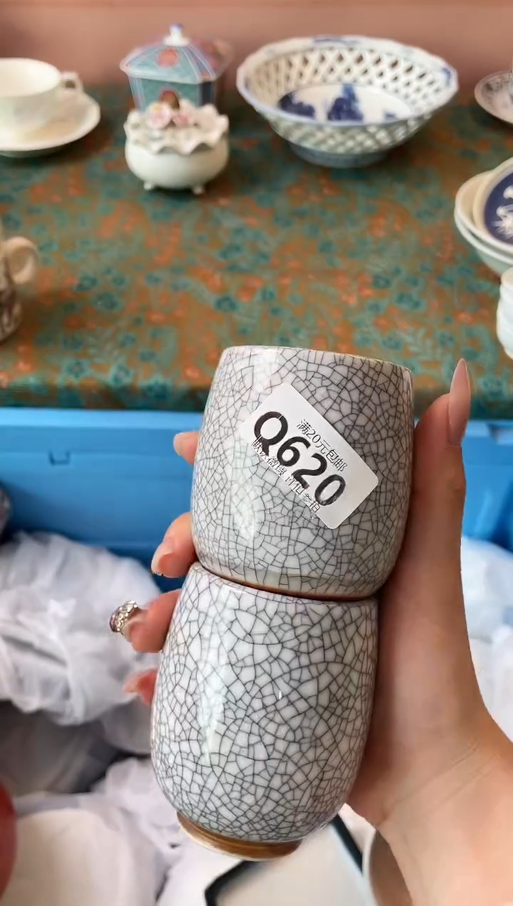 瓷片红****)瓷器瓷器Q620