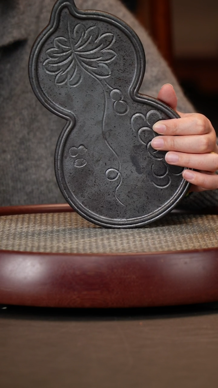 【闪购商品】紫砂茶壶柴烧葫芦壶承