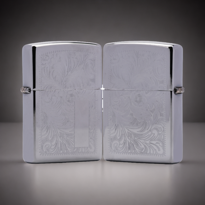 ZIPPO/之宝打火机325【威尼斯人（银）】原装正品煤油机MBJ1
