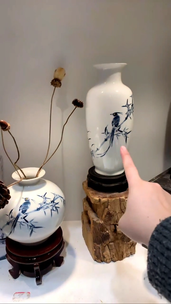 【闪购商品】景德镇陶瓷花瓶摆件1