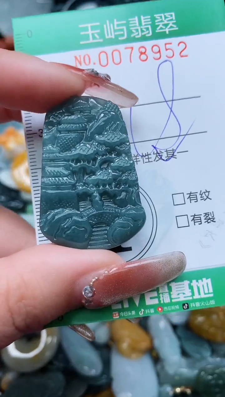 【闪购商品】翡翠颈饰未镶嵌闪购0078952多样性发其一