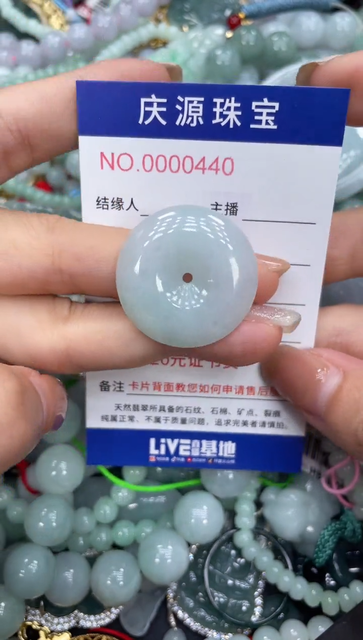 翡翠未镶嵌颈饰256