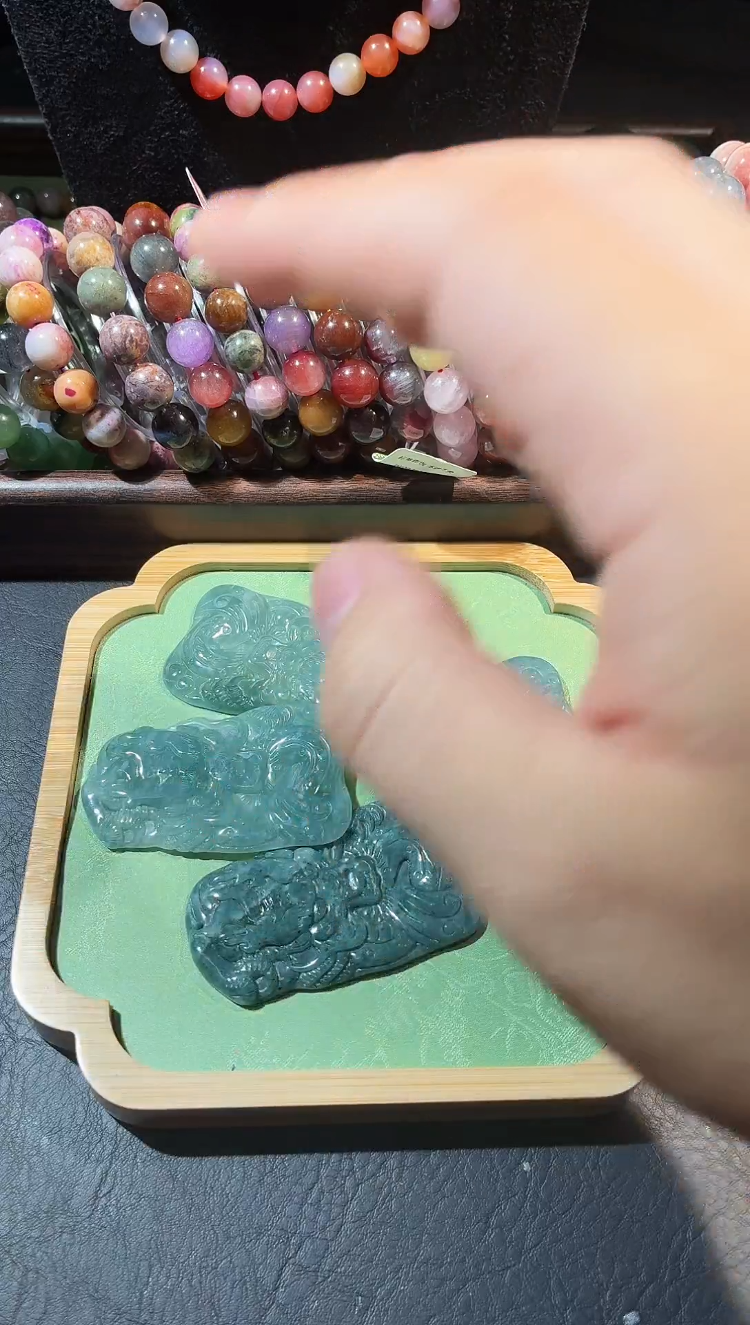 颈饰未镶嵌翡翠翡翠吊坠00000