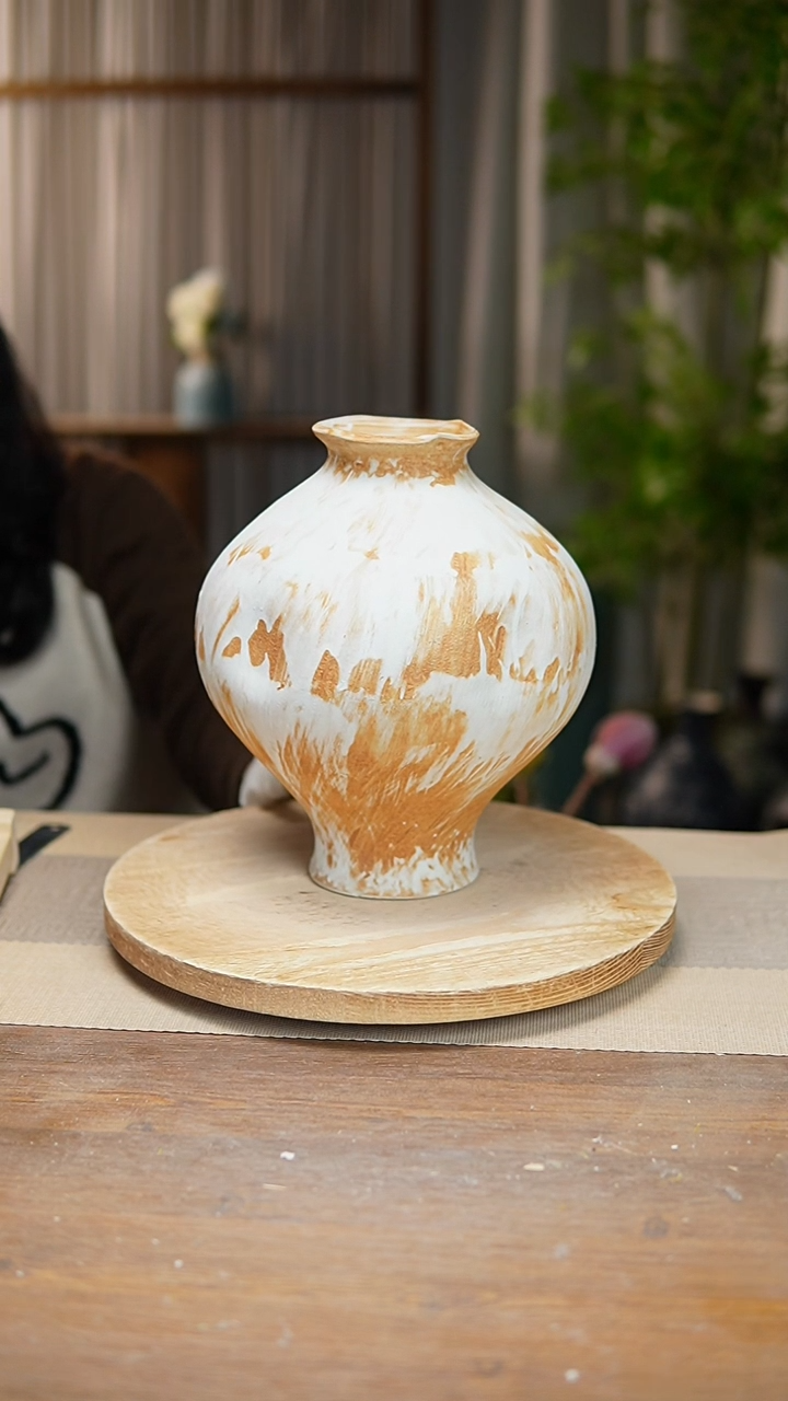 【闪购商品】陶瓷 花器诧寂黄灯笼