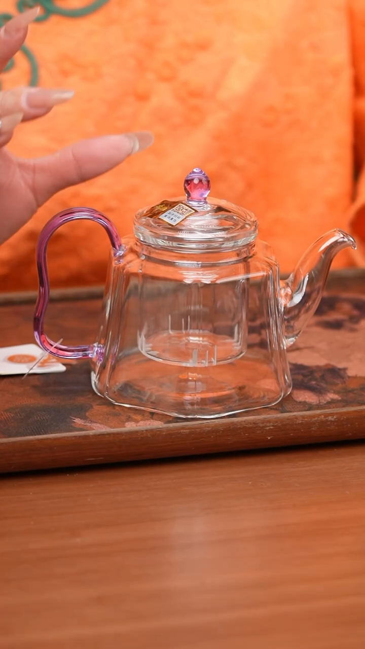 【闪购商品】禾器/晶彩锦瑞壶/浅紫色