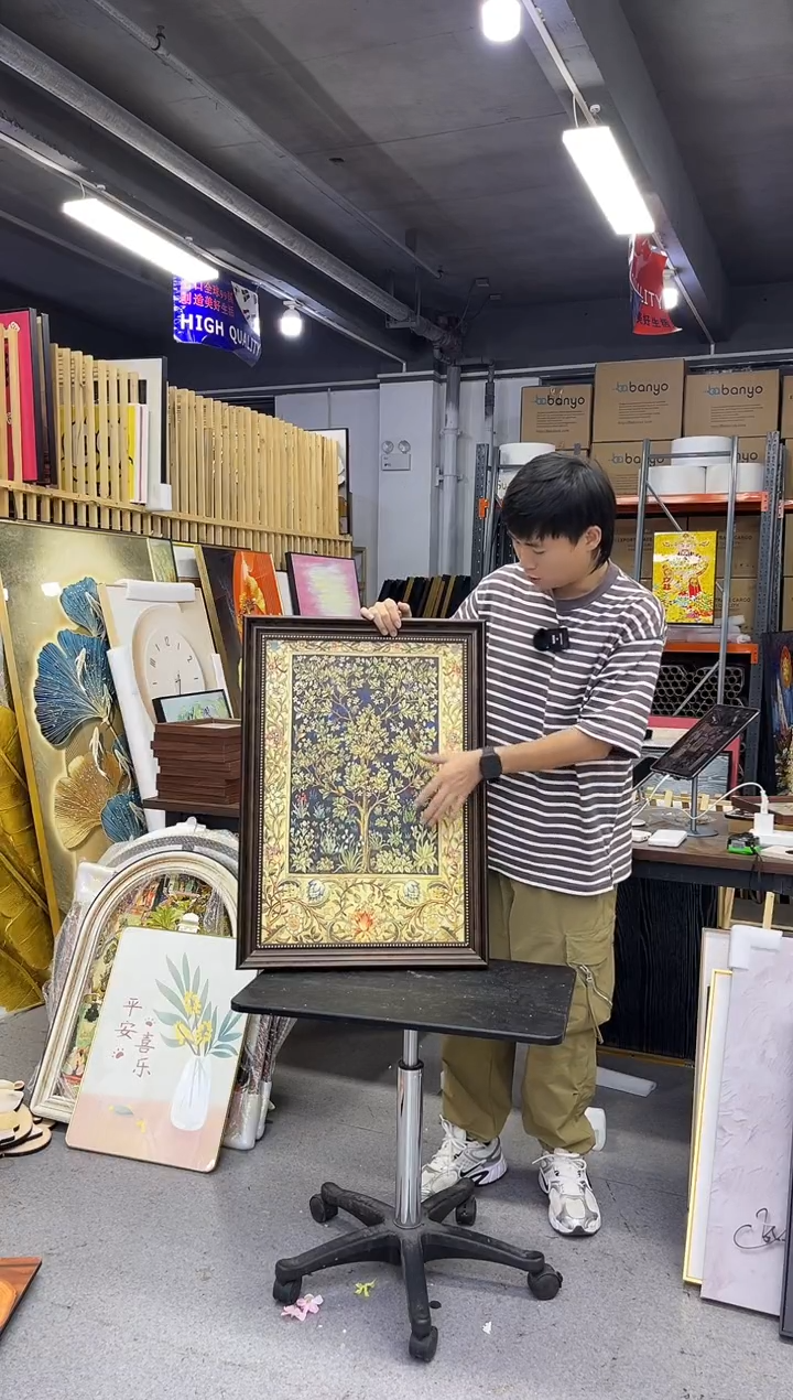 竖款40*60装饰画
