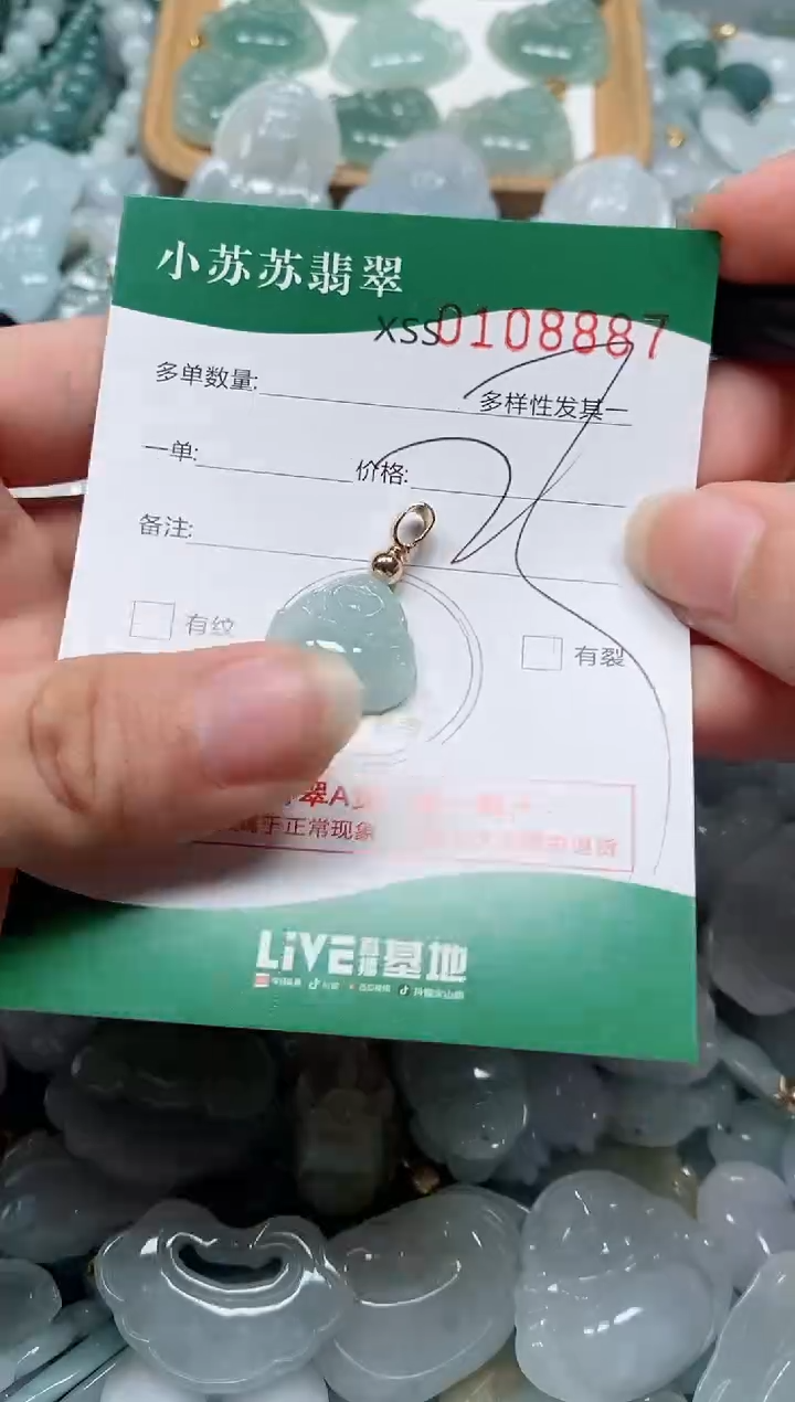 【闪购商品】翡翠未镶嵌颈饰闪购商品0108887