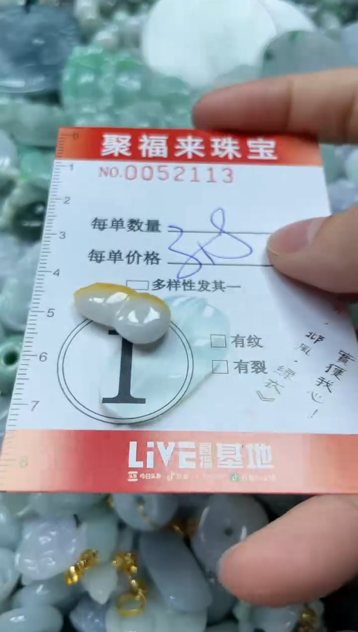 【闪购商品】翡翠颈饰未镶嵌闪购0052113