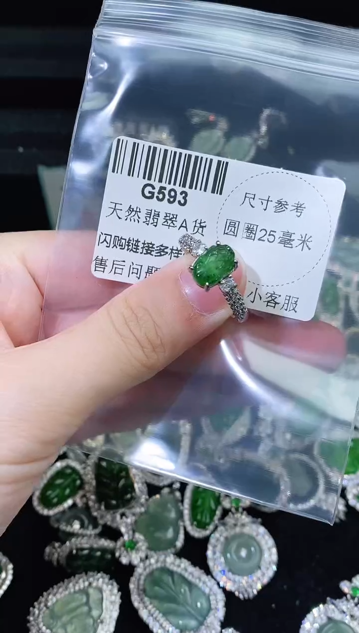 翡翠未镶嵌颈饰精美翡翠-多样性只发一件G593