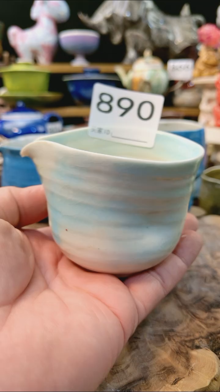 玉**麻高温颜色釉窑变系列 微微瑕