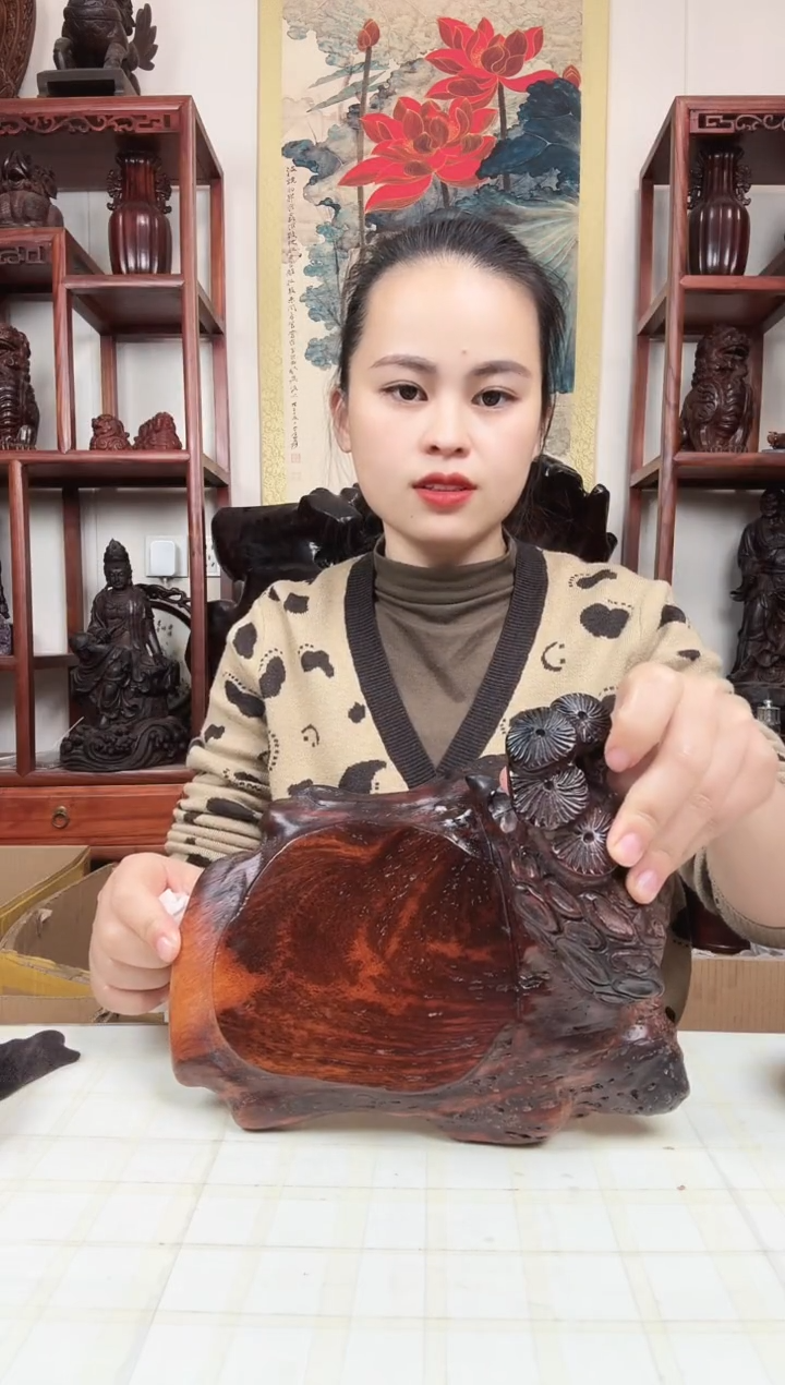 木麻****豆臻宝工艺随行底座