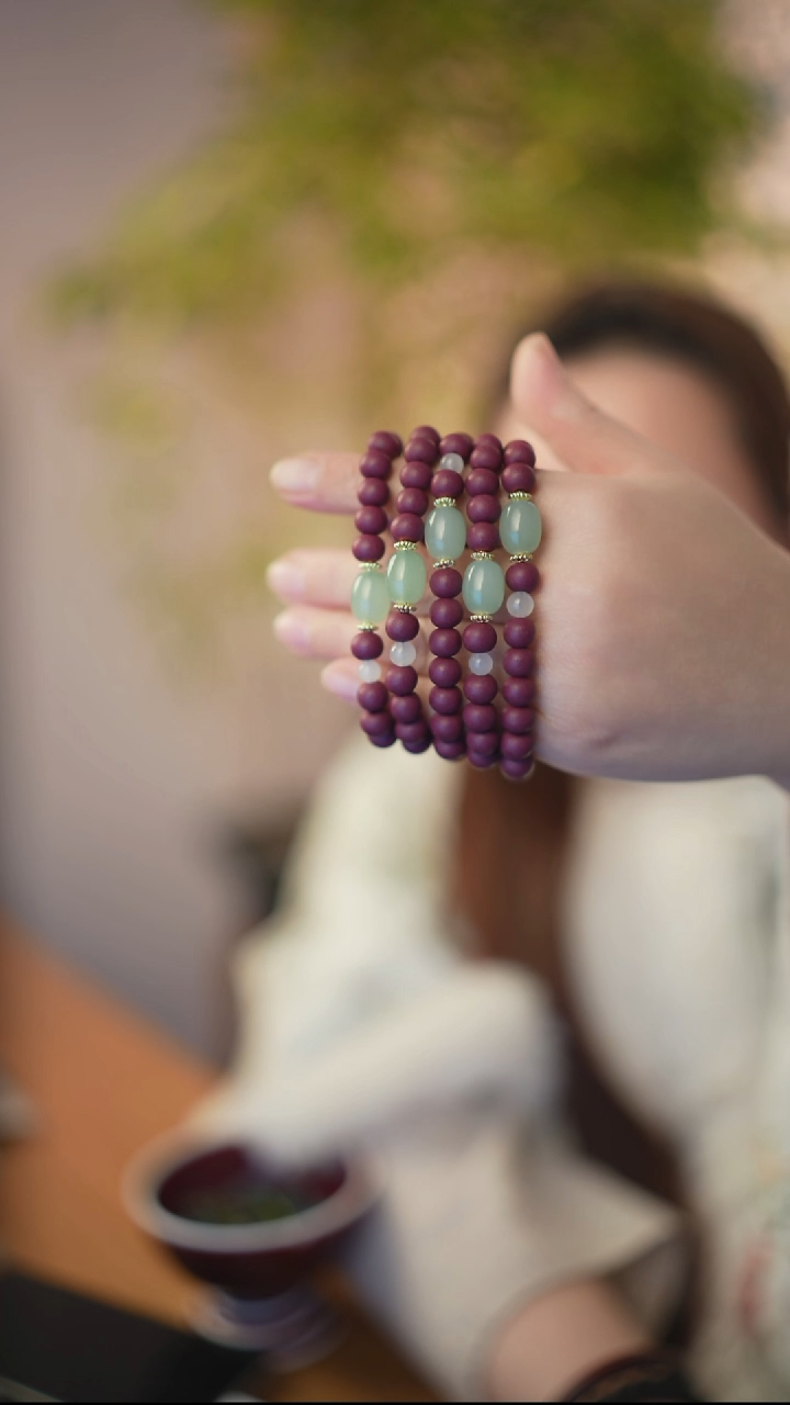 牡丹 手工串珠 手工合香