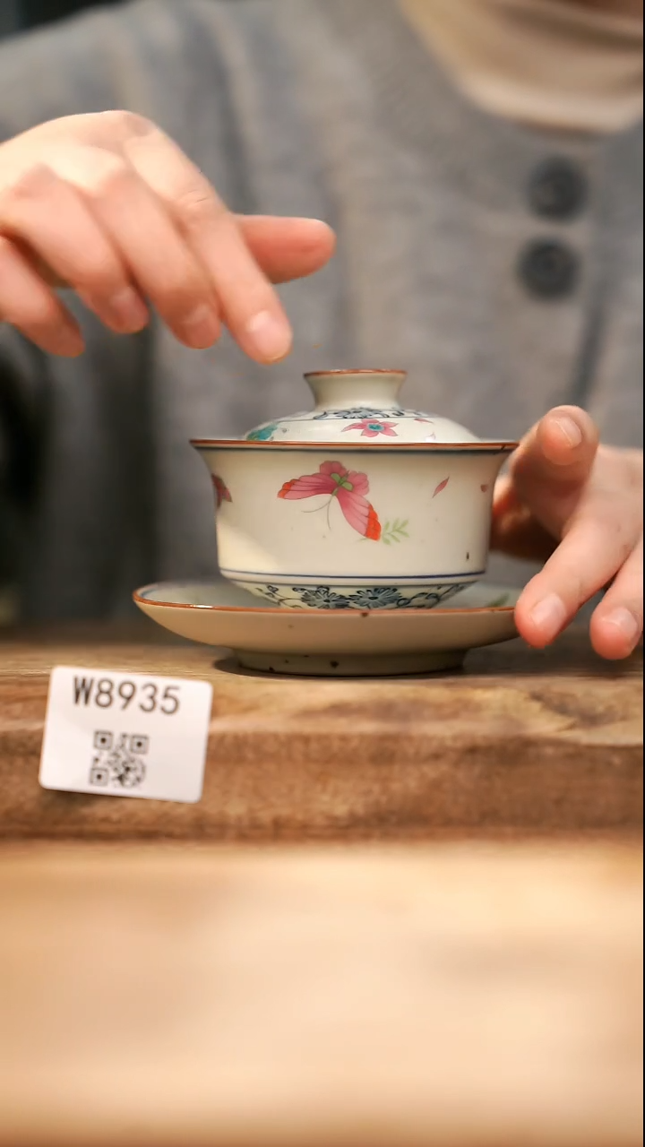 【经典福利】/ 盖碗@@W8935