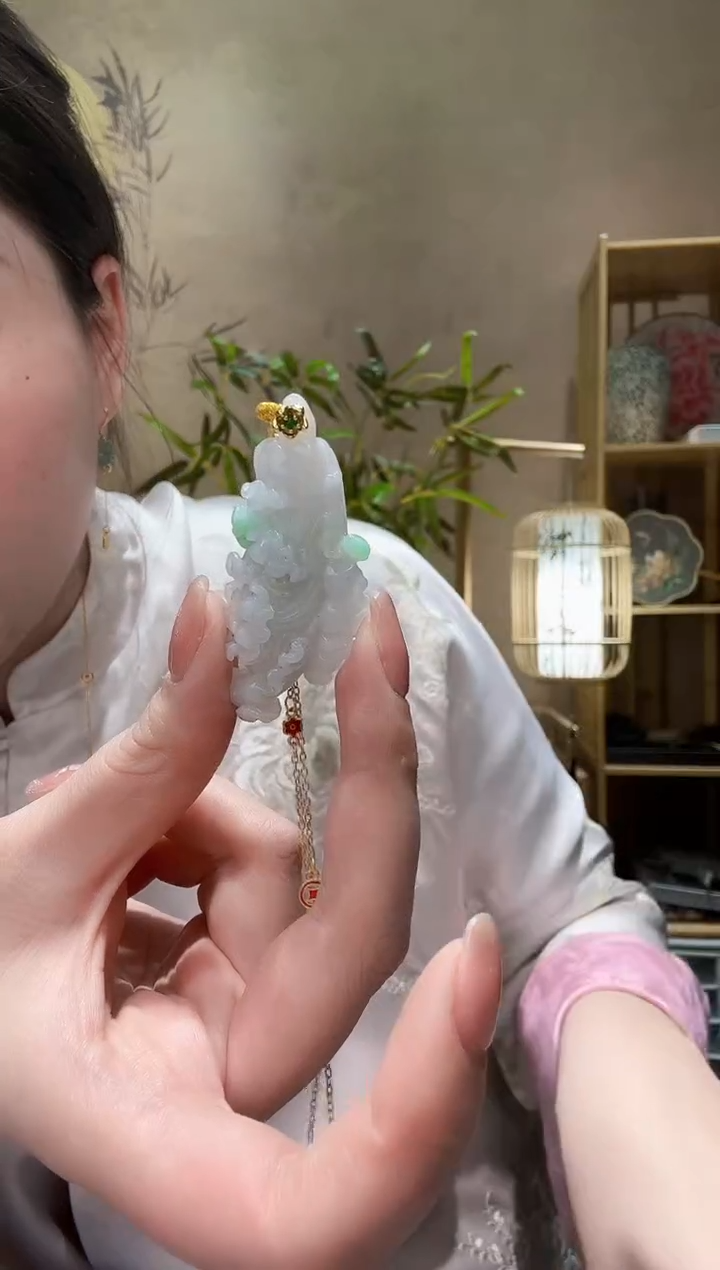 【闪购商品】翡翠颈饰未镶嵌吊坠