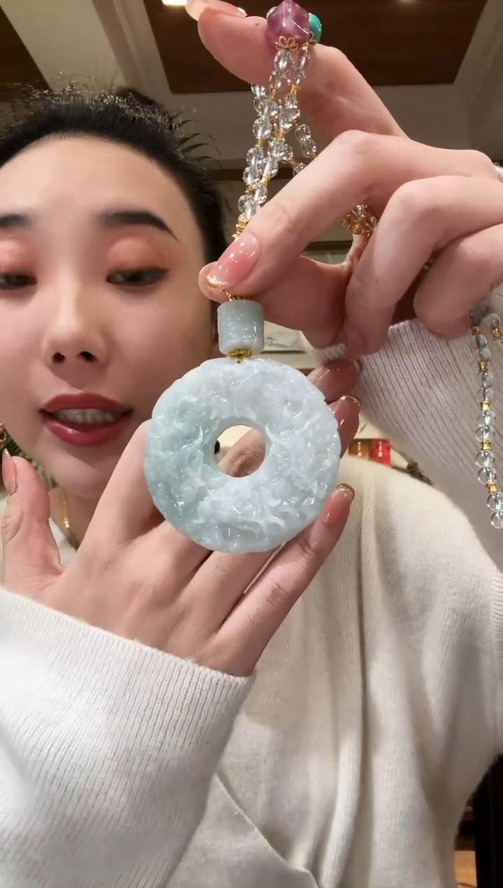 【闪购商品】翡翠颈饰未镶嵌国风