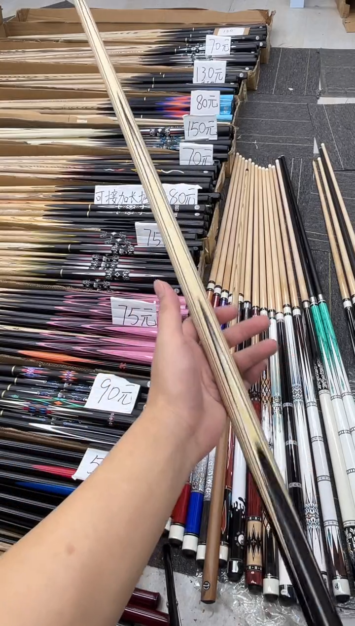 白蜡木长款台球杆