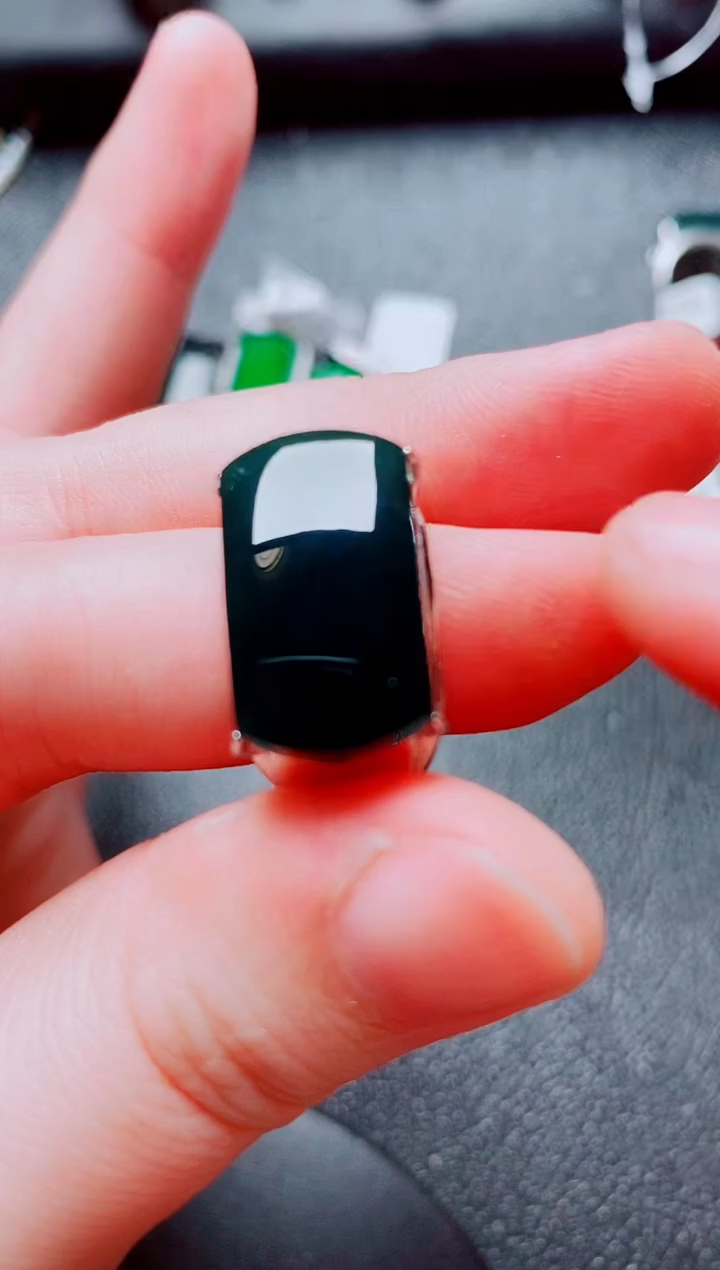 银S925镶嵌戒指翡翠111