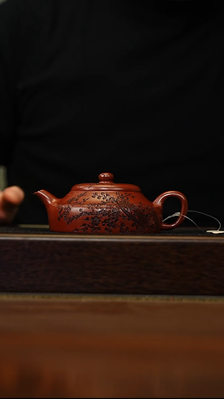 茶壶紫砂宜兴原矿 手工 紫砂壶容量200CC