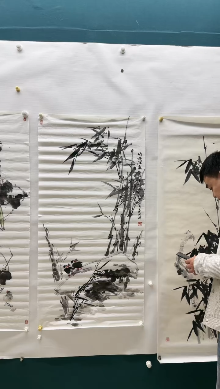 【闪购商品】国画李永亮国画作品8平尺