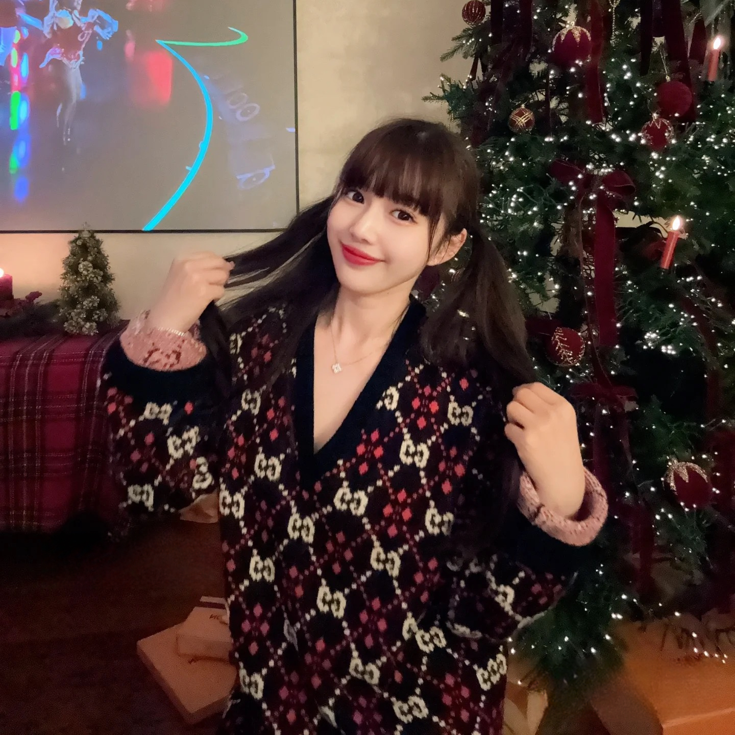 99新 GUCCI/古驰 双双臻选/cf00260/古驰毛衣/XL码