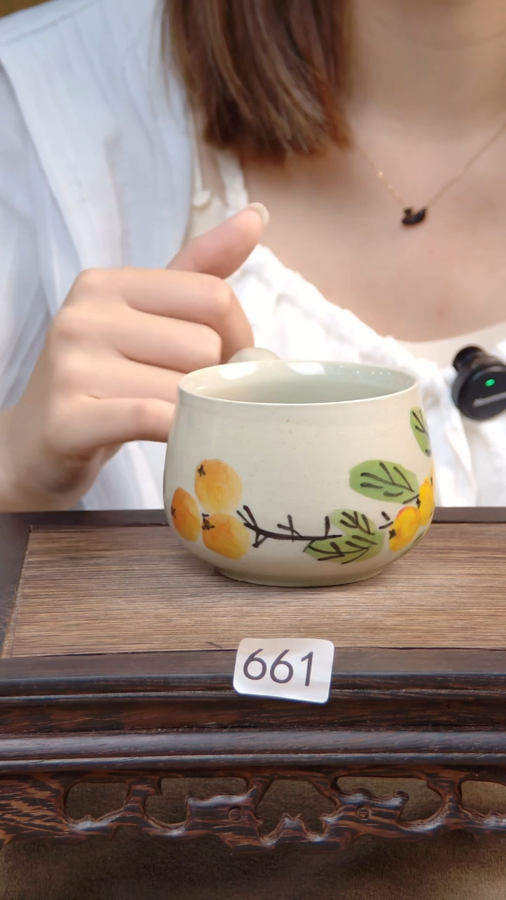 杯子景德镇陶瓷手绘661