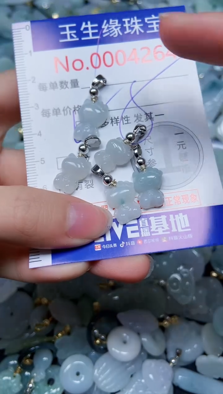 【闪购商品】翡翠颈饰未镶嵌闪购00004264多样性发其一