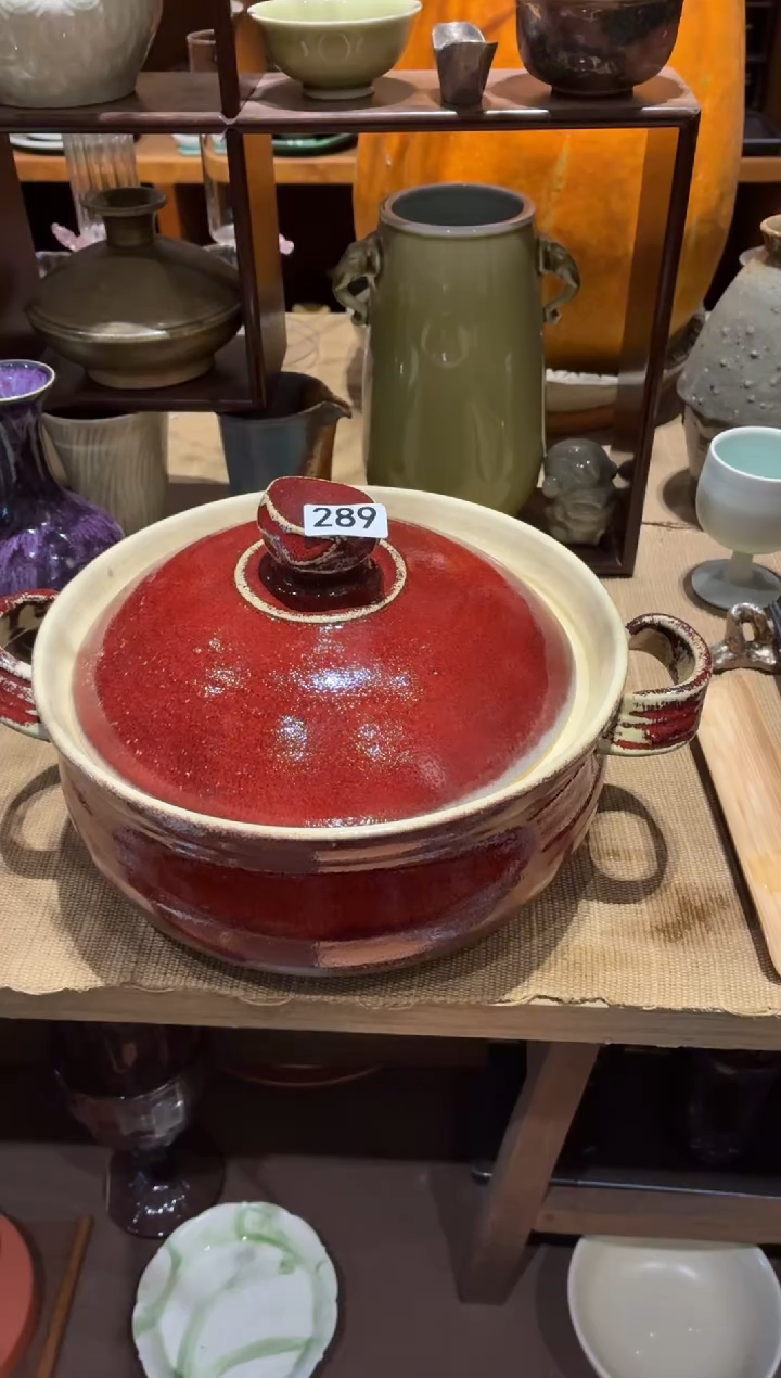 瓷片总***3289郎红砂锅1个