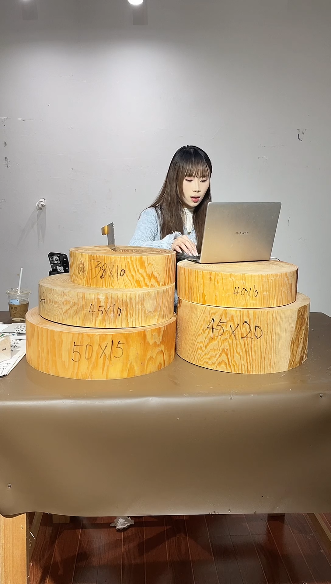 木55x20松木原木菜板