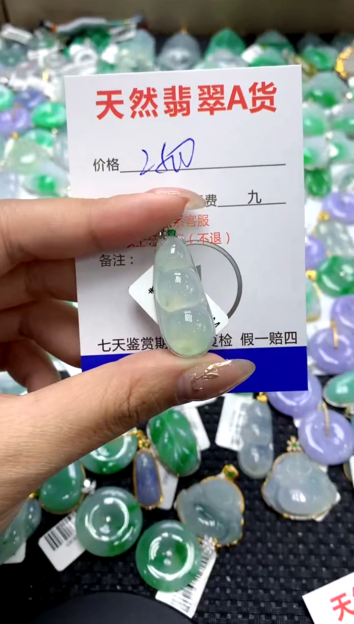 【闪购商品】翡翠颈饰18K金镶嵌111111111111111111