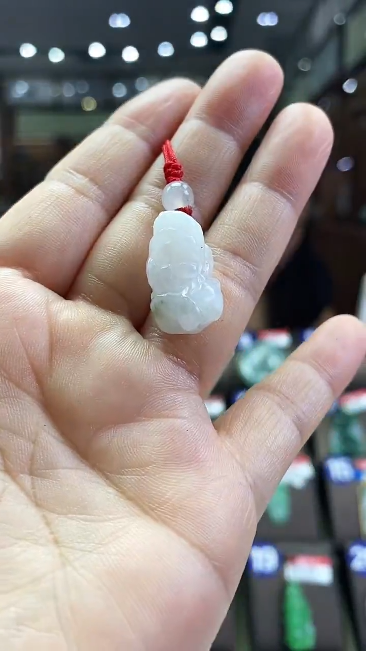 颈饰未镶嵌翡翠貔貅