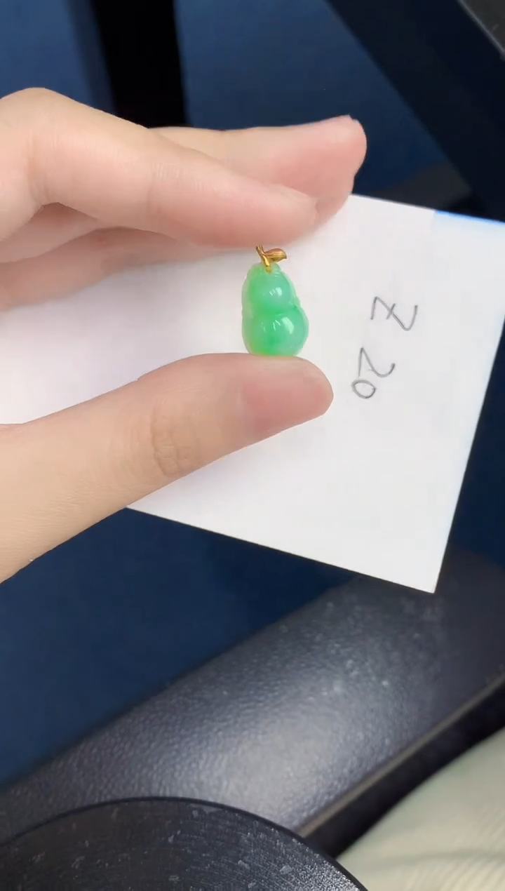 【闪购商品】翡翠颈饰18K金镶嵌000000000