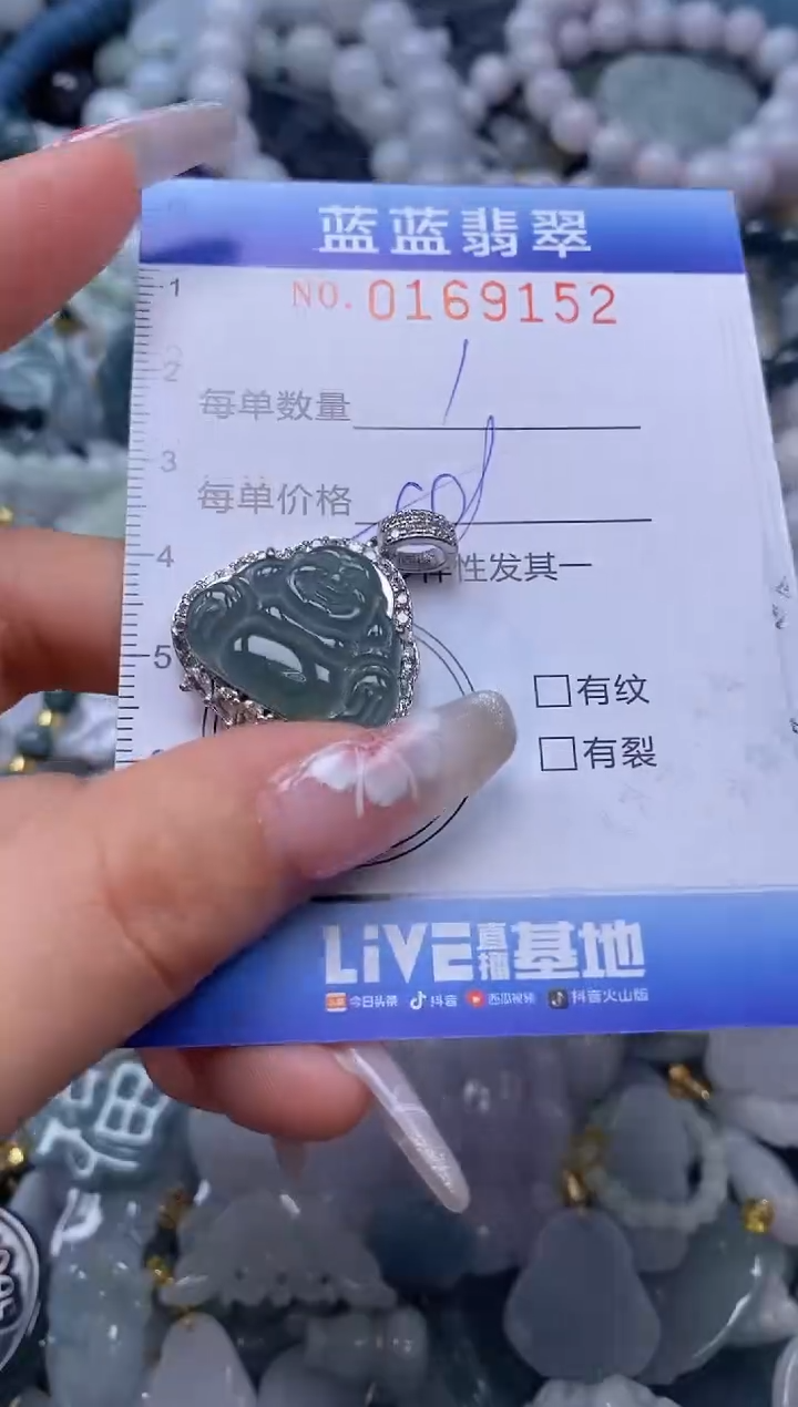 【闪购商品】翡翠颈饰未镶嵌闪购0169152多样性发其一