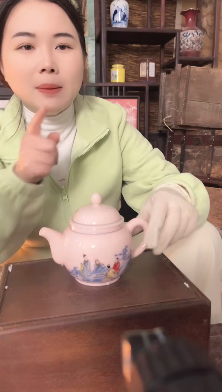 陶景德镇陶瓷摆件J756