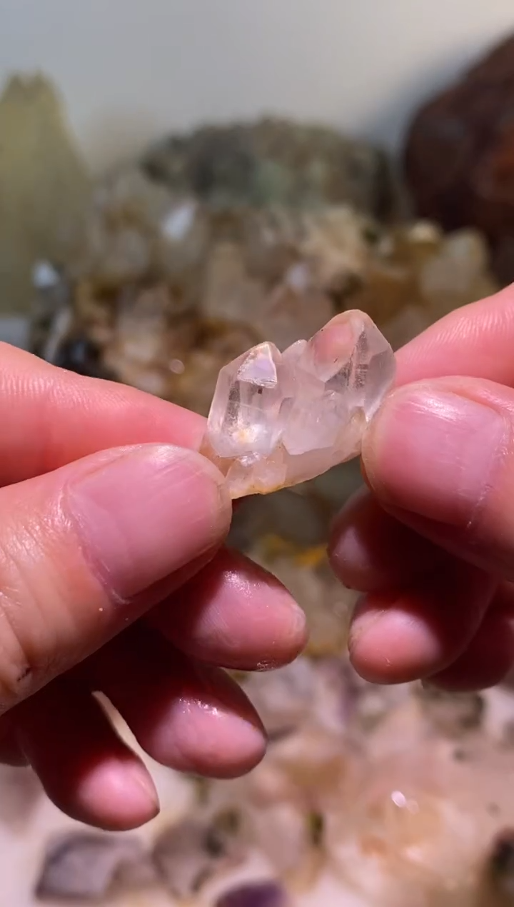 未镶嵌珠宝半成品水晶30号四川美姑超七花园水晶