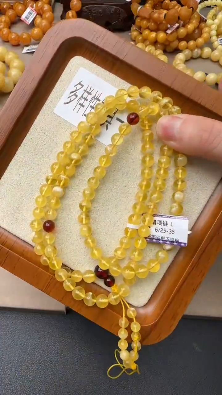 【闪购商品】琥珀项链未镶嵌琥珀项链