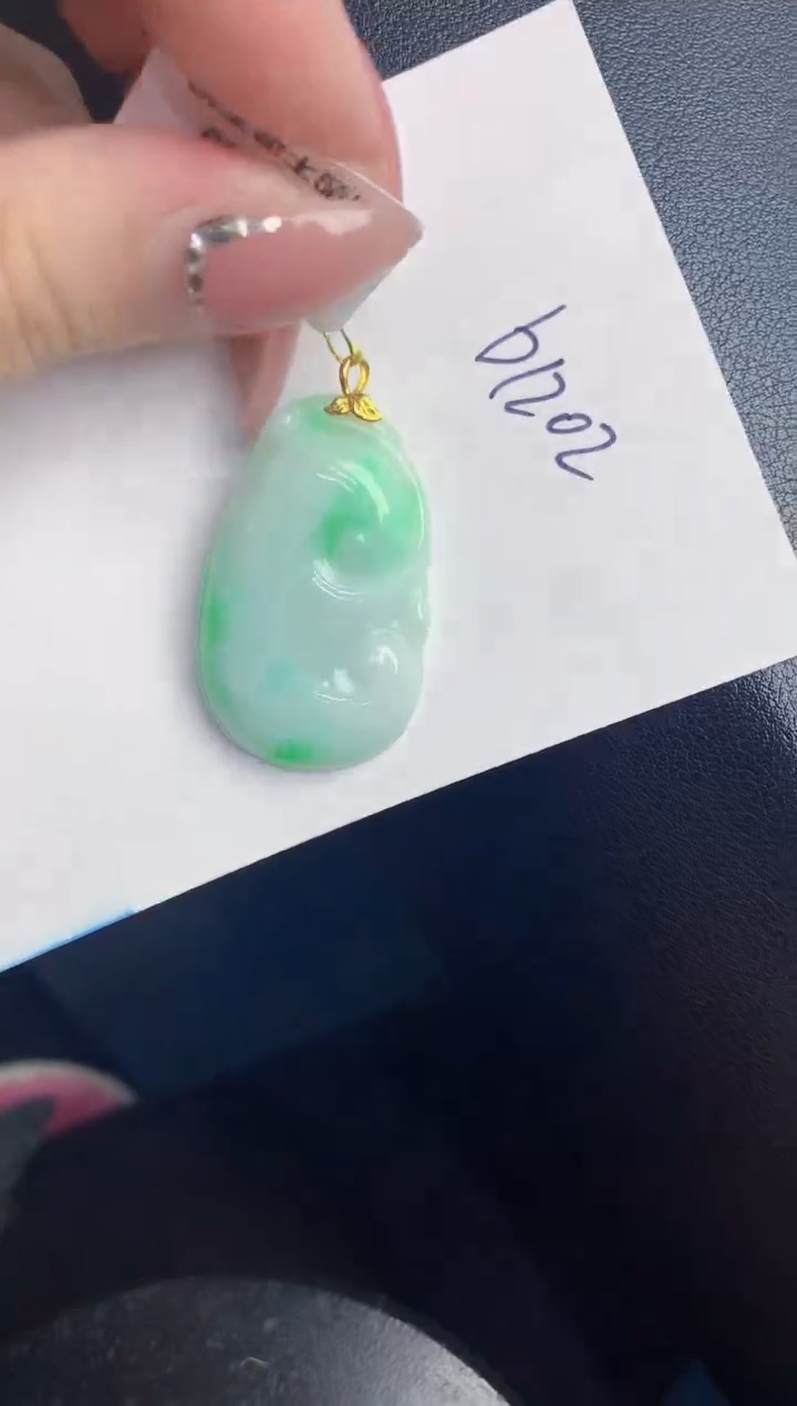 【闪购商品】翡翠颈饰18K金镶嵌000000000