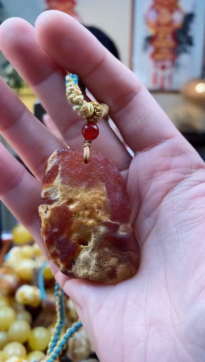 【闪购商品】蜜蜡颈饰未镶嵌吊坠