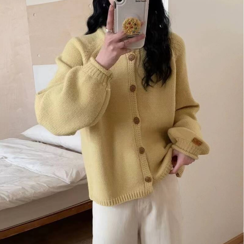 编号【 001-099 】 2026春秋小个子时尚女装针织韩版上衣女