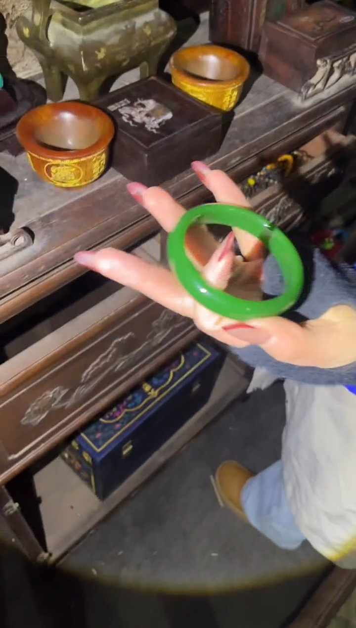 【闪购商品】和田玉手镯未镶嵌74合合合合合合合合