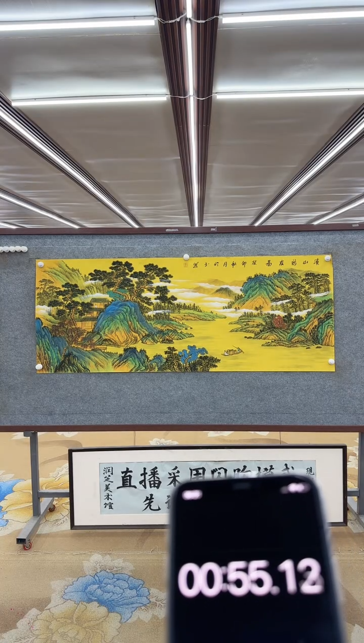 【闪购商品】绘画DC张伦玉-小六尺-山水国画