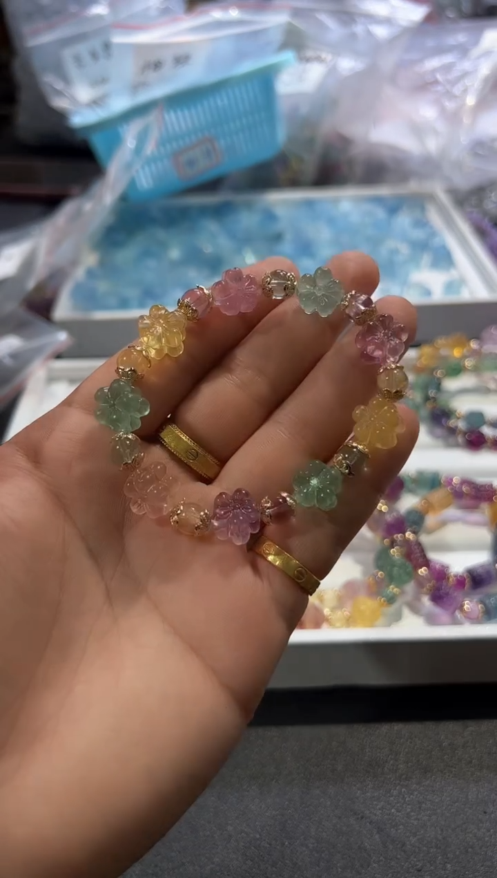 【闪购商品】萤石手链未镶嵌6号