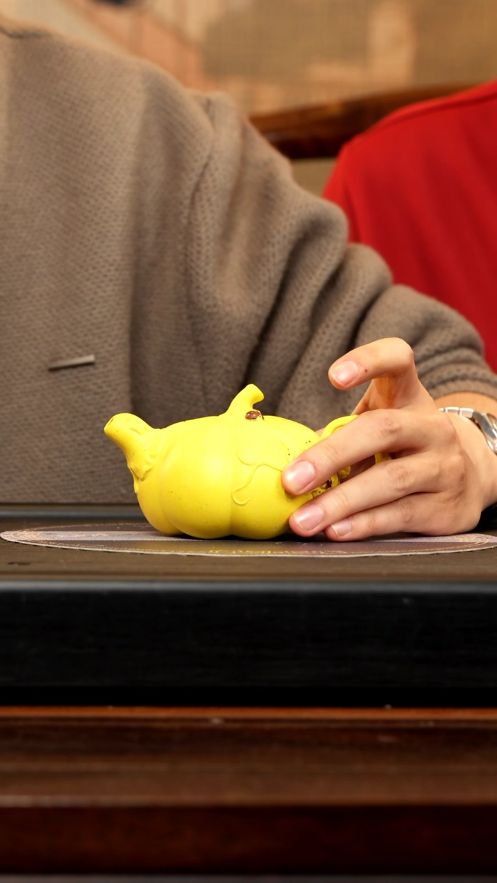 【闪购商品】紫砂茶壶CYL 芒果泥 南瓜 270cc