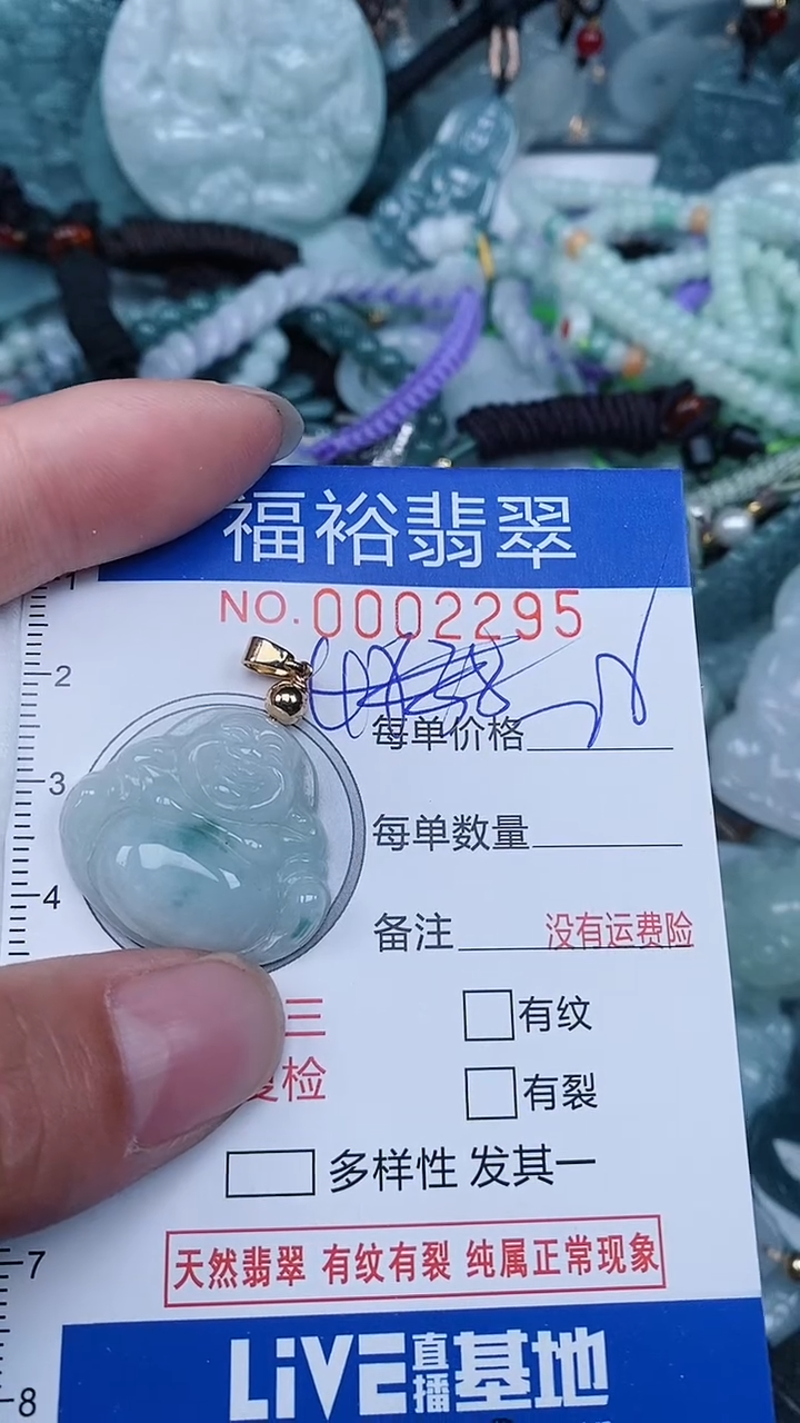 【闪购商品】翡翠颈饰未镶嵌...0002295