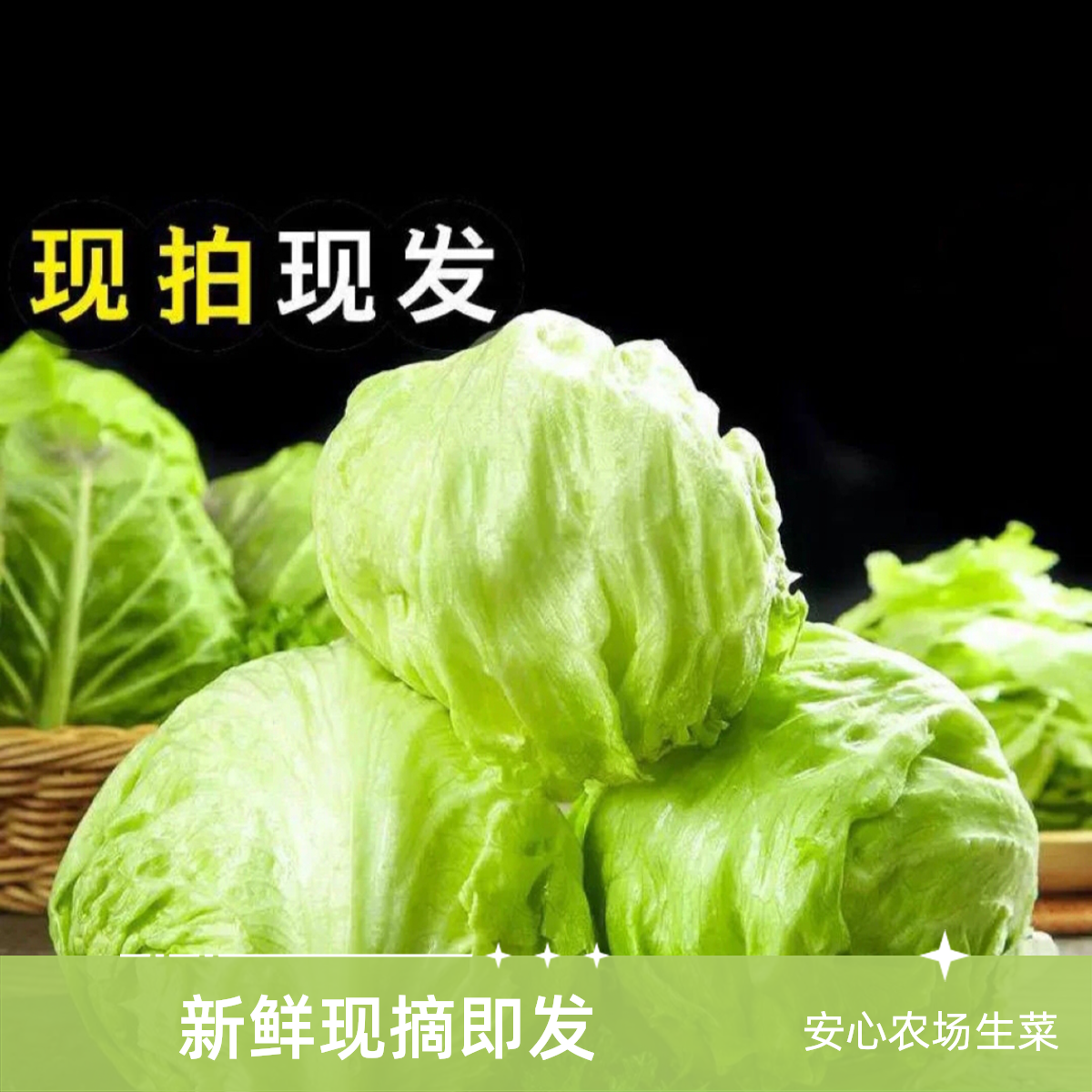 北京平谷  圆生菜 现摘现发，2颗【好东西】