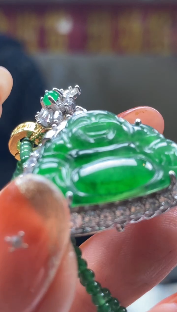 【闪购商品】翡翠颈饰未镶嵌********62