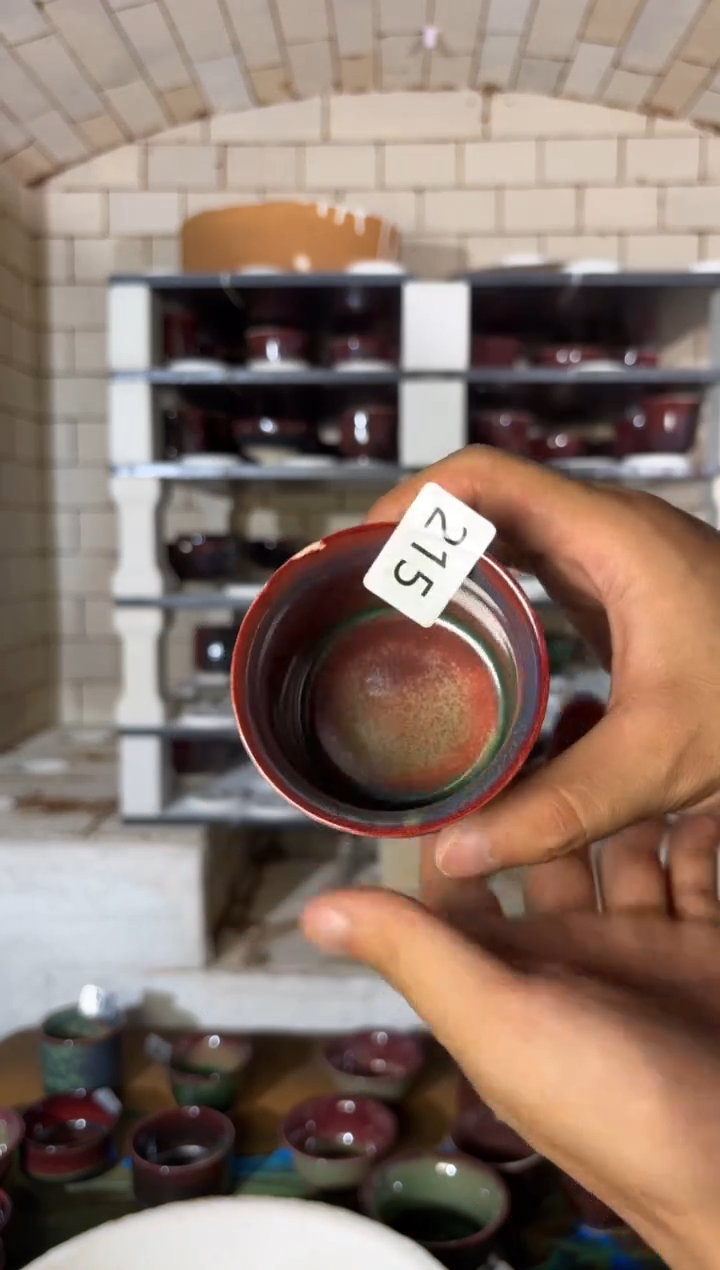 摆件精品窑变钧瓷茶器