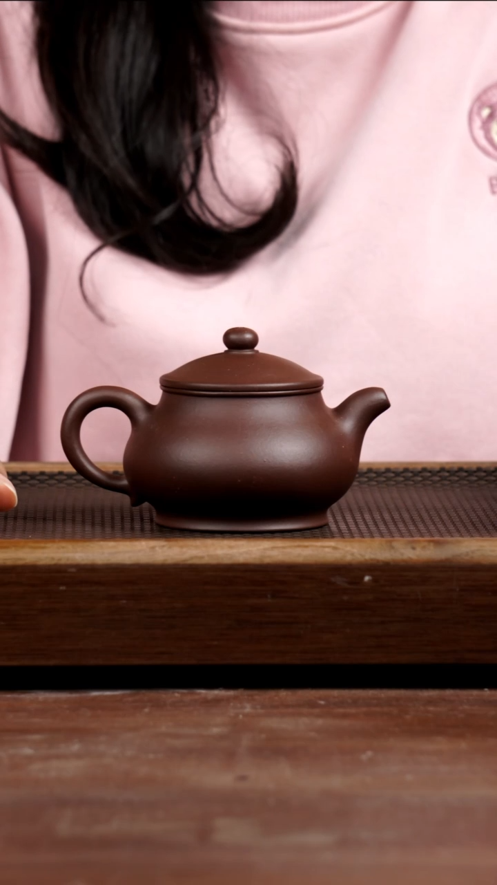 茶壶紫砂舅妈壶底槽青潘壶250CC