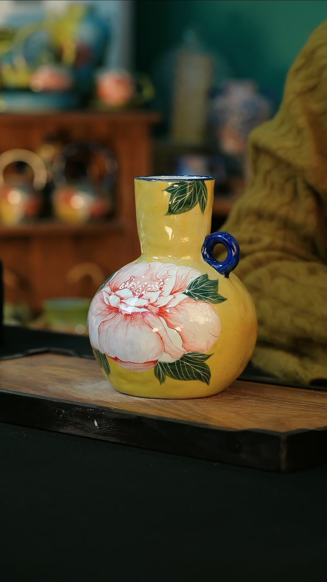 【闪购商品】杯手绘心瓷陶瓷浮力