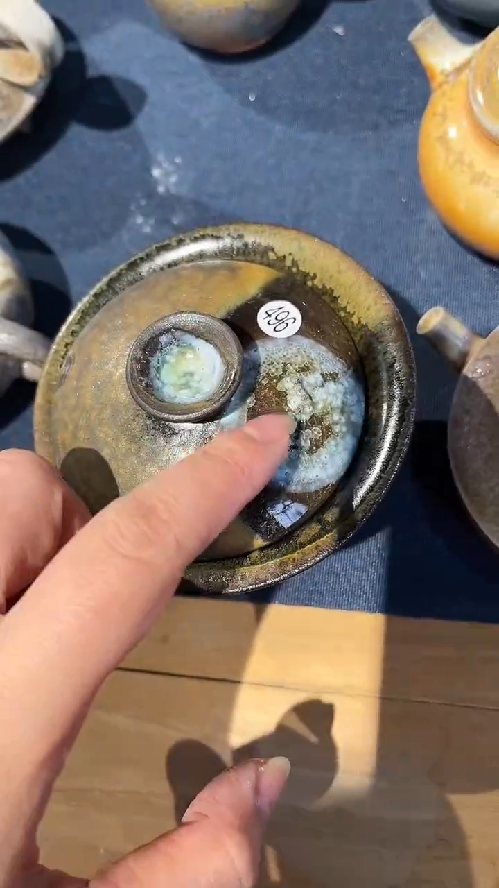 【闪购商品】盖碗496号容量100-110ML掉皮瑕疵